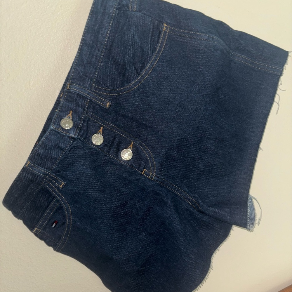 Tommy Hilfiger Dark Blue Jean Shorts